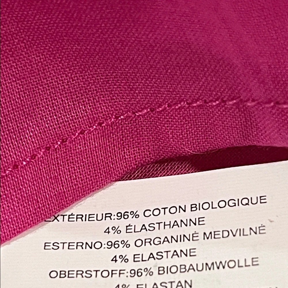 MICHAEL KORS Bright Fuchsia Sleeveless A-Line CERISE Dress WOMEN SIZE L